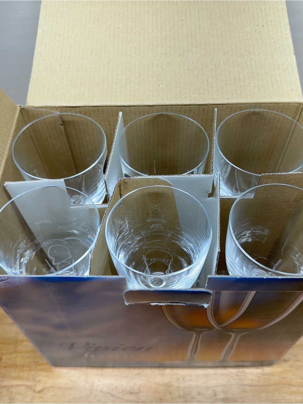 Crystal Wine Glasses 95ml - Set of 6 (Clear) - Picture 3 of 4